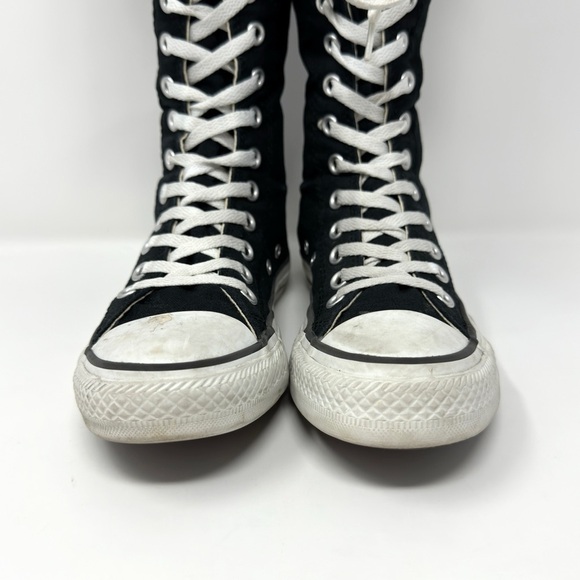 Converse Chuck Taylor All Star XXHi Zipper Black Lace Up Sneaker Boots - Picture 3 of 7